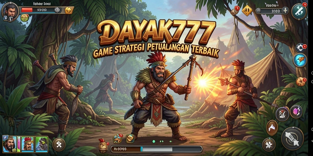 Tampilan gameplay menarik saat bermain DAYAK777.