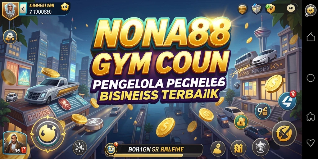 Tampilan menarik dari gameplay NONA88 yang menampilkan aktivitas bisnis.