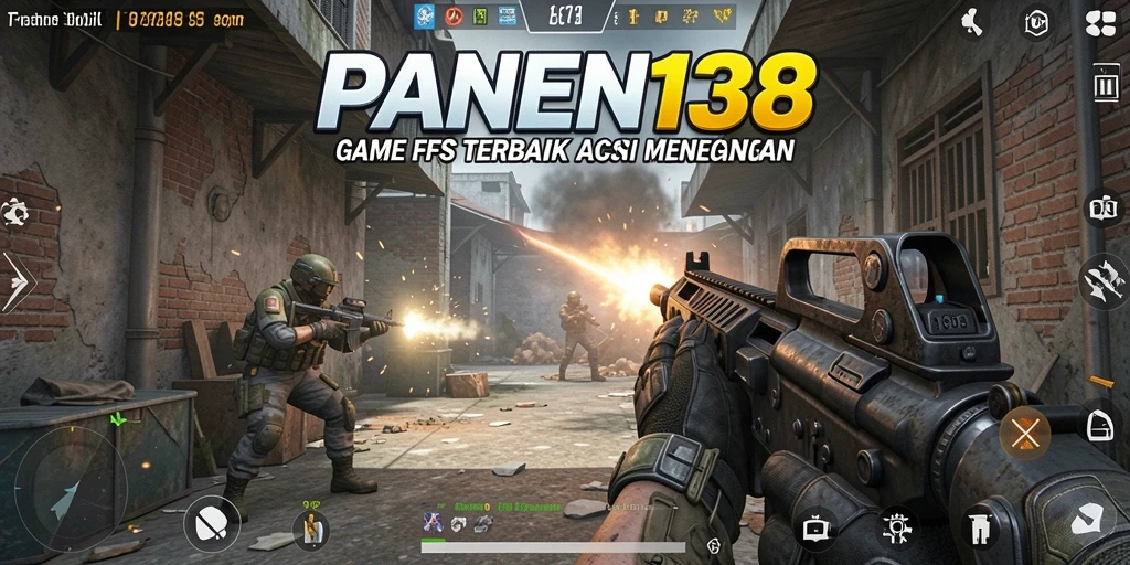 Screenshot gameplay PANEN138 menunjukkan aksi tembak-menembak seru.