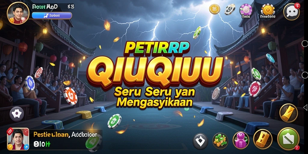 Tampilan gameplay QiuQiu yang mendebarkan di PETIRRP.