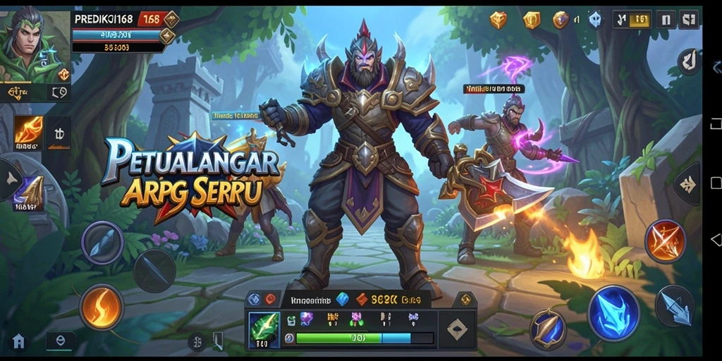 Tampilan gameplay ARPG PREDIKSI168 yang mengesankan.